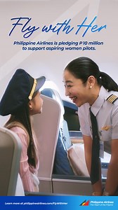 We’ve made it our mission to get more women to pilot the skies. | Philippine Airlines