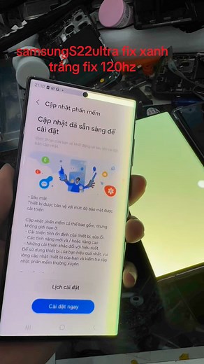 #samsungs22ultra fix 120hz fix xanh , trắng HẢI ÂU APPLE STORE | Hải Âu Apple