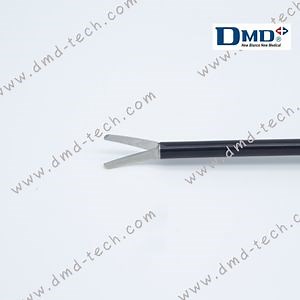 [Hot Item] Disposable Endoscopic Surgical Instrument Scissors, Metzenbaum Curved, Black, Medical Supplies OEM DMD
