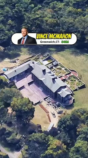 Vince McMahon House in Greenwich worth $40M #vincemcmahon #celebrity #Mansion #RealEstate #foryou | Real Estate of Stars