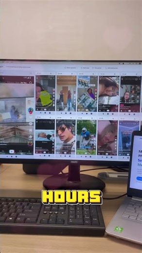 A phone bot farm in action