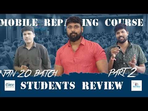 Student Review - Part 2 - Mobile repairing course in Telugu; Best institute for mobile repair course