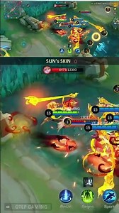 Sun ASL2025 skin ingame effects🙉 #mlbb