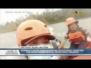 MDRRMO Lasam, nagsagawa ng Motor Boat Handling and Basic Water Rescue Operations Training