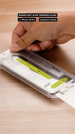 Easy Slide Tempered Glass Screen Protector for #iPhone15ProMax Installation Guide #RingkePhilippines #EasySlideScreenProtector | Ringke Philippines - Authorized Ringke Partner | Facebook