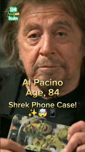 Al Pacino's Shrek Phone Case! 🤯📱 #alpacino #shrek