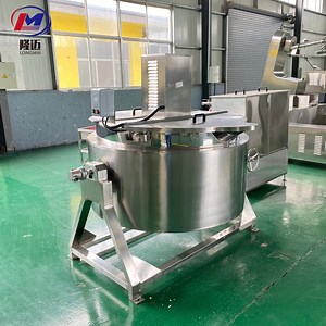 [Hot Item] Jacket Kettle Pots with Automatic Steam Jacket Kettle Heating and Stirrer