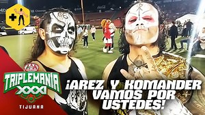 9.4K views · 313 reactions | Bestia 666 y Mecha Wolf: "Arez y Komander, Campeonatos de Parejas de AAA son nuestros, es un hecho" | Más Lucha | Facebook
