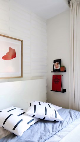 White Metal Floating Shelf Ledge: Wall Mounted Display - Made in USA - Etsy