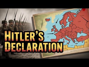 Hitler’s 1939 Declaration of War: The Start of WWII | AI Voice Reconstruction