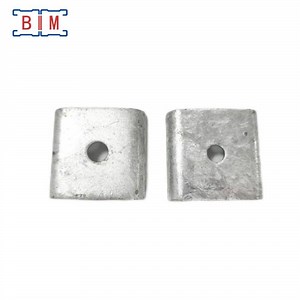 [Hot Item] Unistrut Hot-DIP Galvanizing Square Pad Flat Fitting for Strut Channel