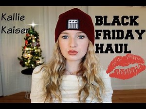 Black Friday Haul 2014 + try on // kallie kaiser