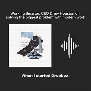 Dropbox CEO Drew Houston explains why it’s gotten so hard to find the information you need to do your job—and how AI tools could help. Tune into the latest episode of Working Smarter: https://bit.ly/WorkingSmarterEp7 | Dropbox
