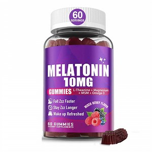 [Hot Item] Melatonine Gummies for Adults - Maximum Strength Melatonin Gummy Candy with L-Theanine, Magnesium Supplement