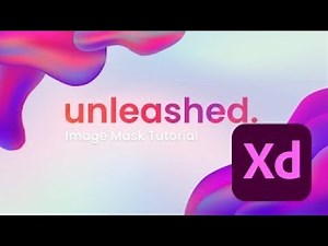 Adobe XD - How to Mask Text with an Image! | Unleashed