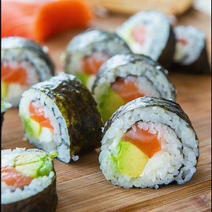 Seriously, making sushi at home is so much easier than you might think, and cheaper than the restaurants! Here's how to make it: http://www.fifteenspatulas.com/homemade-sushi/ | Fifteen Spatulas
