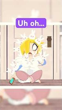 Bunny Sitting GONE WRONG 😳🐰 | DC Super Hero Girls | #ShortsForKids @dckids
