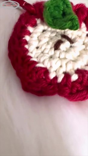 NEW Free Crochet Pattern: Mini Apple Pouch Keychain 🍎🍏 Great for Quarters, AirTags, AirPods, or Stitch Markers etc --> https://www.nickishomemadecrafts.com/crochet-apple-keychain-pouch-pattern/ Ravelry: https://www.ravelry.com/patterns/library/mini-apple-pouch #crochet #crochetapple #crochetfall #crochetkeychain #crochetpouch | Crochet Patterns & Tutorials by Nicki's Homemade Crafts