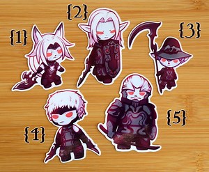 FFXIV / FFXI Chibi Ark Angels | Mithra - Elvaan - Tarutaru - Hume - Galka - Etsy
