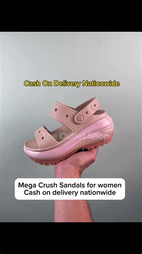 34K views · 23 reactions | Mega Crush Sandals for women. Available via cash on delivery nationwide. What you see is what you get. We send actual pictures before shipping. | The Outlet Shop | Facebook