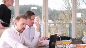 Gangbang Meeting for Executive Office Slut Brittany Bardot GP1665