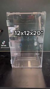 12x12x20” bioactive Herpcult acrylic Mourning Gecko build. #everevolvingexotics #reptileshop #tucson #arizona #mourninggecko #herpcult #acrylicenclosures #bioactiveterrarium #livingvivarium #spiderwood #geckos #plantedtank #ecosystem #timelapsetutorial | Ever Evolving Exotics