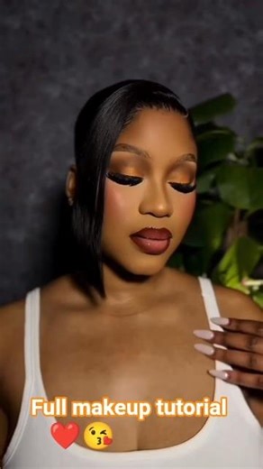 Full makeup tutorial 💯 🥰#makeup #beauty