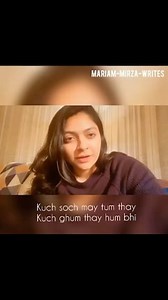 My very own writing ✍️ #poem #shayari #mariammirza #MM💕 #poetry | Mariam Mirza