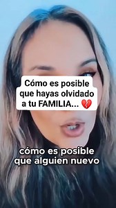 196K views · 4.1K reactions | Cómo pudiste OLVIDAR a tu familia...  #fyp #parati #hombres #mujeres #consejos #tips #consejo #viral #amor #pareja #infiel | Coach Ambar Aguilar Corazones Rotos | Facebook