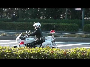 広島県警察 ホンダの白バイ