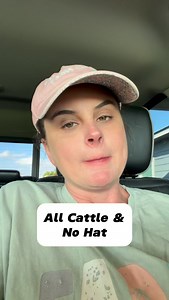 2.3K views · 636 reactions | All cattle no hat! #farmwifefarmlife #hat #ranching #cattle | Nikki - The Farm Wife The Farm Life | Facebook