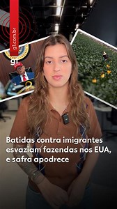 #EUA - Lisa Tate representa a sexta geração de uma família de fazendeiros no condado de Ventura, região na Califórnia que produz bilhões de dólares em frutas e verduras todos os anos. Grande parte desses produtos é colhida manualmente por imigrantes que estão ilegalmente nos EUA. Tate conta que viu de perto os impactos das ações do Serviço de Imigração e Alfândega dos Estados Unidos (ICE, na sigla em inglês), realizadas neste mês como parte da política migratória do presidente Donald Trump. Segu