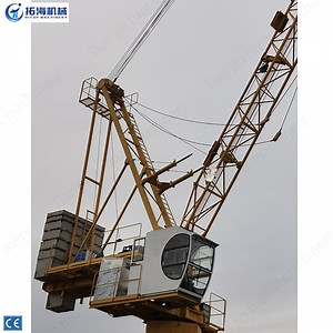 [Hot Item] Construction Topless Building Flat Top Jib Luffing Self Erecting Tower Crane Manufacturey