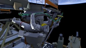 US Spacewalk 93 Animation: McClain & Ayers | International Space Station FriendsofNASA.org: An animation of U.S. spacewalk 93 taking place today, Thursday, May, 1, 2025. NASA astronauts Anne McClain and Nichole Ayers began a spacewalk at approximately 9:05 a.m. EDT to install a mounting bracket to prepare for the future installation of an additional set of International Space Station Rollout Solar Arrays, also called IROSA. The arrays will boost power generation capability by up to 30%, increasi