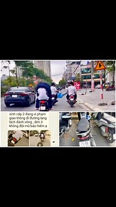 124K views · 3K reactions | ‍♂️ XỬ LÝ NHÓM HỌC SINH CHẠY XE MÔ TÔ...