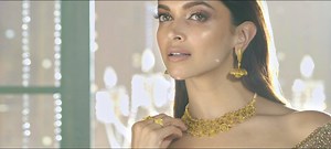 Wearing contemporary designs crafted in gold from our latest collection, Utsava, Deepika radiates beauty that is touched by timeless tradition. Click here to explore the Utsava range: http://bit.ly/utsava | Tanishq