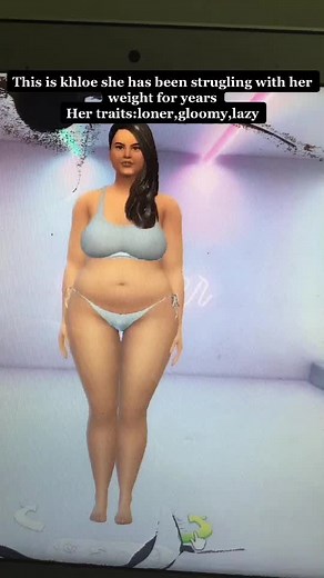 Khloe weight loss journey come back for part 2! #sims4 #sims #expansionpacks #cc #DadsOfTikTok #ImAMusician #customcontent #Stitch #expansionpacks