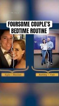Foursome Couple Opens Up About Bed Time Routine #shorts #polyamorousrelationship #polyamory