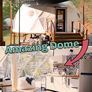 3.4K views · 162 reactions | This Luxury Glamping Dome Is Incredible!! | Levi Kelly | Facebook