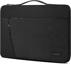 Laptop Sleeve Case 13-14 Inch Waterproof Durable Laptop Case Shockproof 360 Protective Bag with Handle Compatible with 13" MacBook Pro/Air, 13-14 Inch HP/ASUS/Acer/Dell/Mac/Lenovo/Notebook Computer