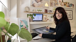 Ana Zurita, la ilustradora de 'La chica de nieve': "Todo empezó con una llamada de un amigo"