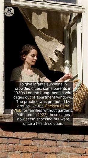 Baby Cages: When Parents Hung Cribs Out the Window