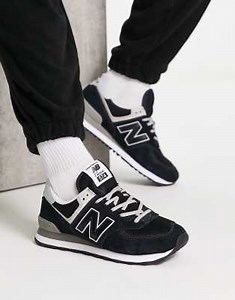 New Balance - 574 - Baskets unisexes - Triple | ASOS