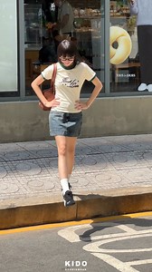 11K views | Keeping it cute and casual in a baby tee for the perfect day out! 懶 #kidostudiowear #newarrivals #girls | KIDO | Facebook