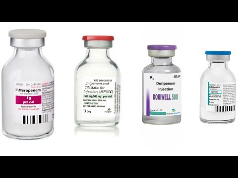 Carbepenems || Meropenem || Imipenem