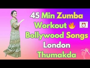 45-Min Bollywood Zumba Dance Workout 💃 | London Thumakda | Full Body Fat Burn at Home