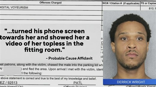 Man allegedly filmed woman in Kohl's fitting room, then showed her the video, police say