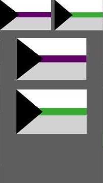 The Demisexual/Demiromantic Flags | What Are Pride Flags Pt 14 #pridemonth #demisexual #demiromantic