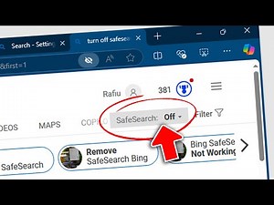 Master Bing Search: How to Turn Off SafeSearch in Bing Search 🔍