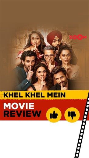 17K views · 206 reactions | #AkshayKumar, #VaaniKapoor starrer #KhelKhelMein has finally released. After a string of box office duds, Akshay is banking on this Mudassar Aziz directorial. The film is about friends & the game they play. But will the film get a thumbs up from the audience? Watch the video to know more! #khelkhelmein #khelkhelmeinreview #akshaykumar #fardeenkhan #vaanikapoor #taapseepannu #review #bollywood | Zoom TV | Facebook